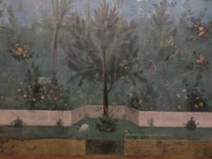 Life-like garden frescoes